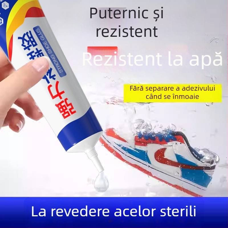 Adeziv pentru repararea încălțămintei din piele și pantofi sport - impermeabil, rezistent la uzură, aderență puternică