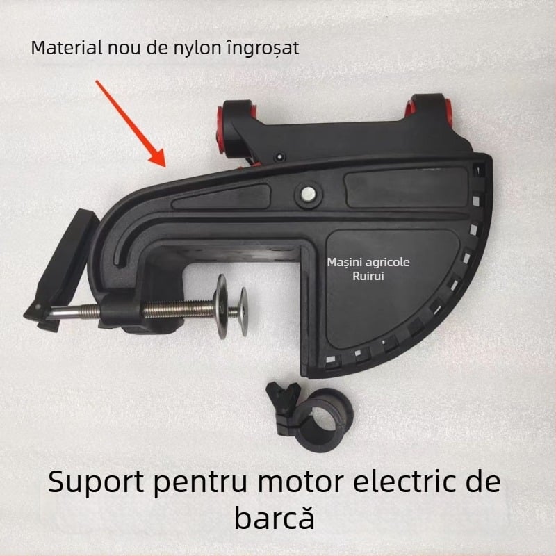 Modelul 985 Suport pentru baterie electrică pentru motor outboard, cu suport modificat pentru ancoră și suport pentru sonar, rack pentru țeavă