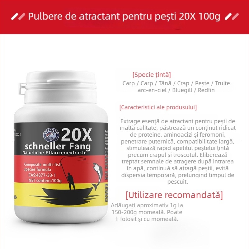 Aditiv de nadă DMPT pe bază de apă – atractant de pescuit