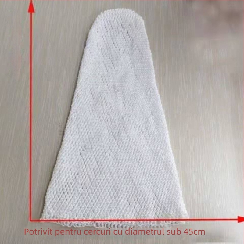 Sac de plasă din nylon, țesut manual – moale pentru pește, gros și durabil, cu accesorii pentru capul plasei