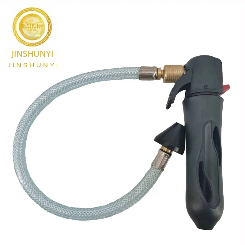 Pompă manuală, valvă de aer JSY-PSC01, corp din plastic, lungime 135 mm, presiune aer 6 MPa