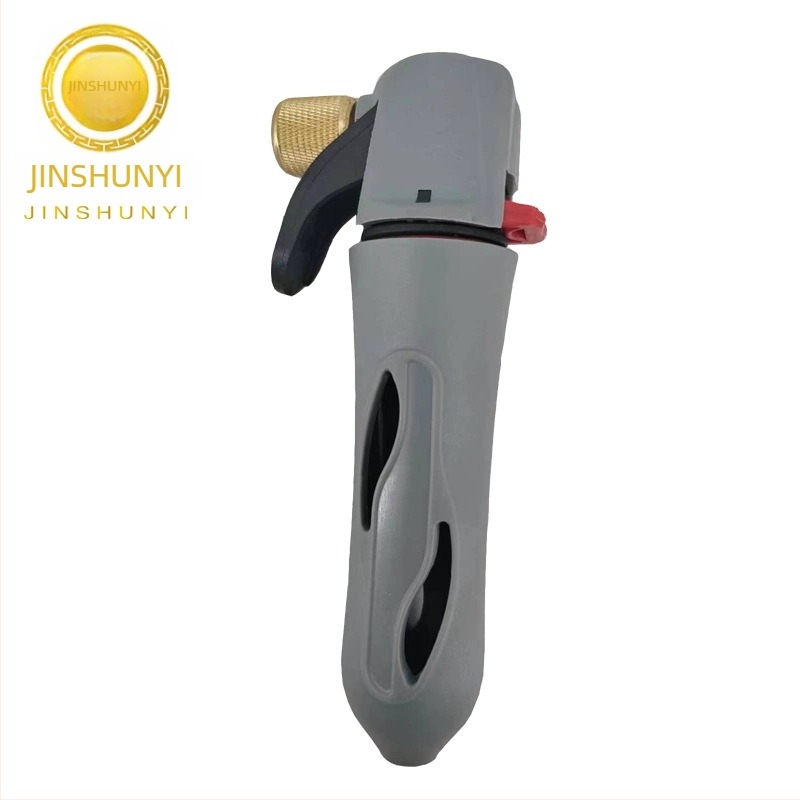 Pompă manuală, valvă de aer JSY-PSC01, corp din plastic, lungime 135 mm, presiune aer 6 MPa