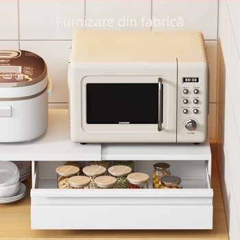 Raft pentru cuptor cu microunde cu sertar retractabil, extensie pentru blat — material: oțel carbon, model: Microwave drawer board, prelucrare conform desenelor