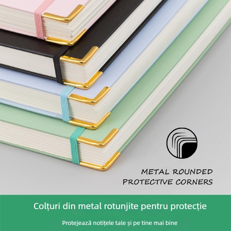 VANRTTO 16K caiet cu spiral, 300 de pagini, hârtie 110 g