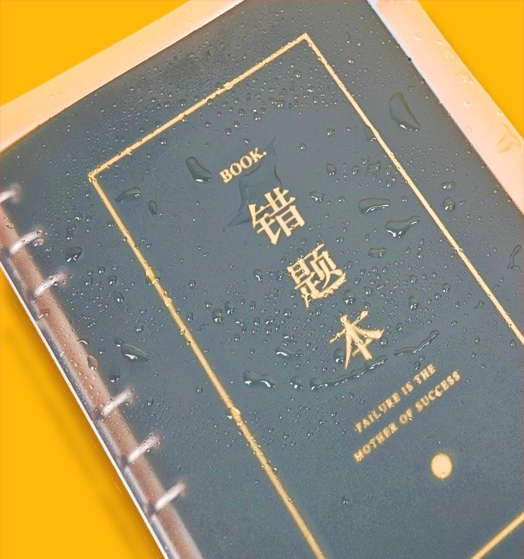 Caiet Jiahao, cu copertă PP, cu foi detașabile, hârtie Forest, 40 pagini, 80 g/m², stil creativ