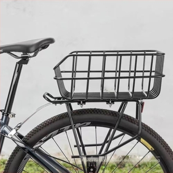 Coș spate pentru bicicletă electrică | Material: Fier | Marcă: Other | Marcă privată autorizată: Da