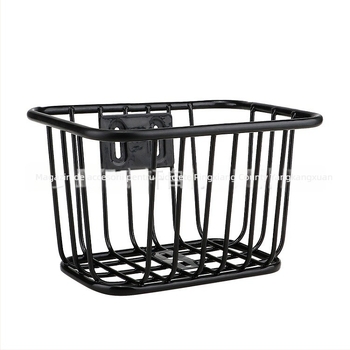 Coș frontal pentru bicicletă – oțel, design coș pentru cărucior