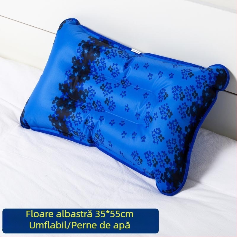 Pernă de gheață cu țesătură PVC și umplutură din cristale de gheață pentru răcire și prevenire a insolației; utilizare universală, personalizare disponibilă.