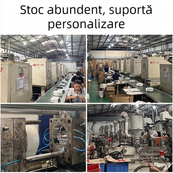 Cutie de hârtie igienică montată pe perete, din plastic, model Fq-606-a, organizator multifuncțional pentru baie