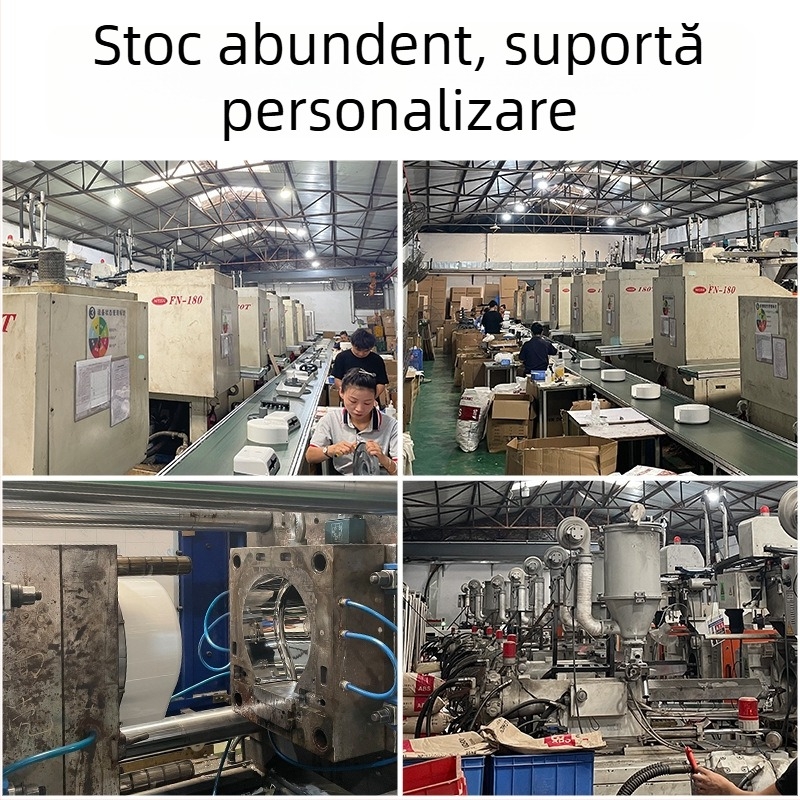 Cutie de hârtie igienică montată pe perete, din plastic, model Fq-606-a, organizator multifuncțional pentru baie