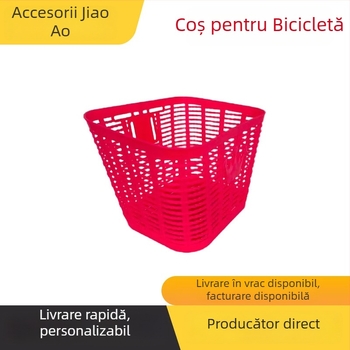 Coș pentru bicicletă – din plastic, brand Jeo, potrivit pentru cărucior de copii