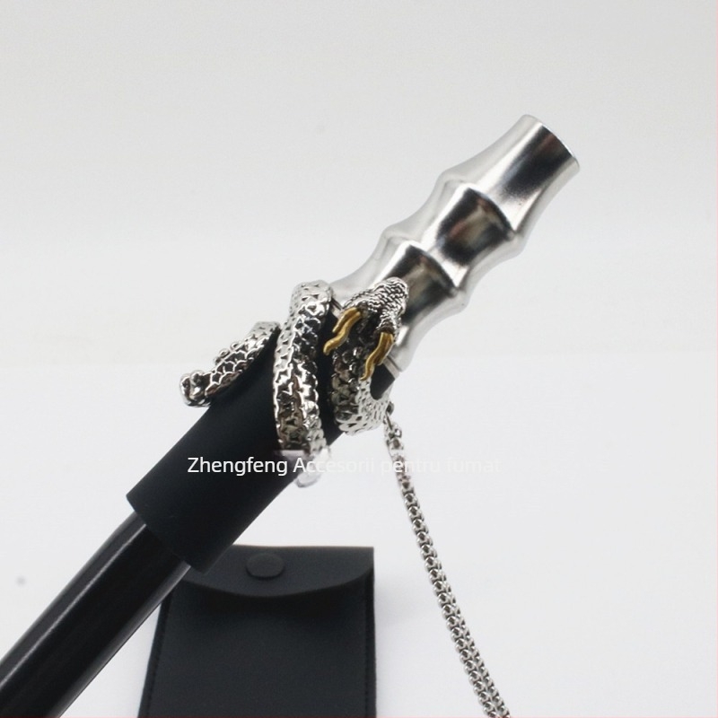 Gură de narghilea din oțel inoxidabil 304, grad alimentar • Brand: Cigarette Holder • Ambalaj: 200 bucăți