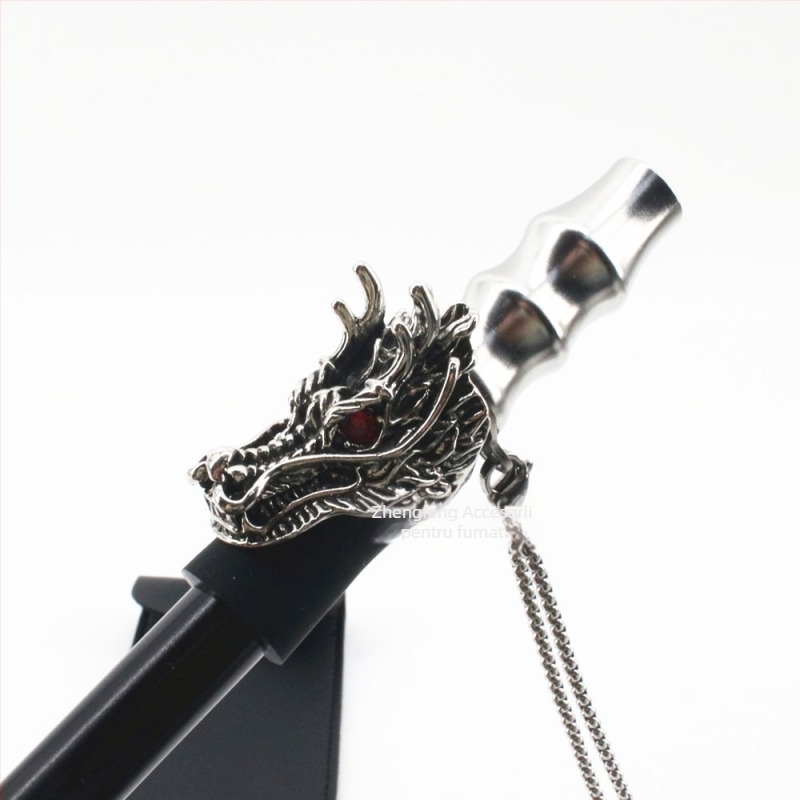 Gură de narghilea din oțel inoxidabil 304, grad alimentar • Brand: Cigarette Holder • Ambalaj: 200 bucăți