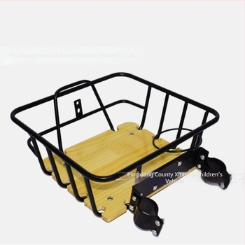 Coș pentru bicicletă electrică din fier (Material: Fier; Tip: Coș pentru bicicletă electrică; Specificații: 10 buc./cutie; Personalizare procesare: Da)