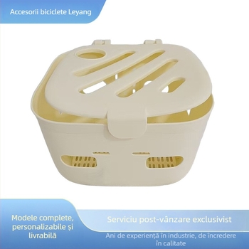 Coș frontal pentru vehicul electric (din plastic, potrivire universală, cadru durabil) - Leyang