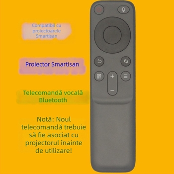 Telecomandă pentru proiector JmGO N1Pro/N1S Ultra/Air/Nano/O2/O1S J7A-5D0, Crystal Pearl Tianhong, model JZ-YK-01917, rază de aproximativ 10 m
