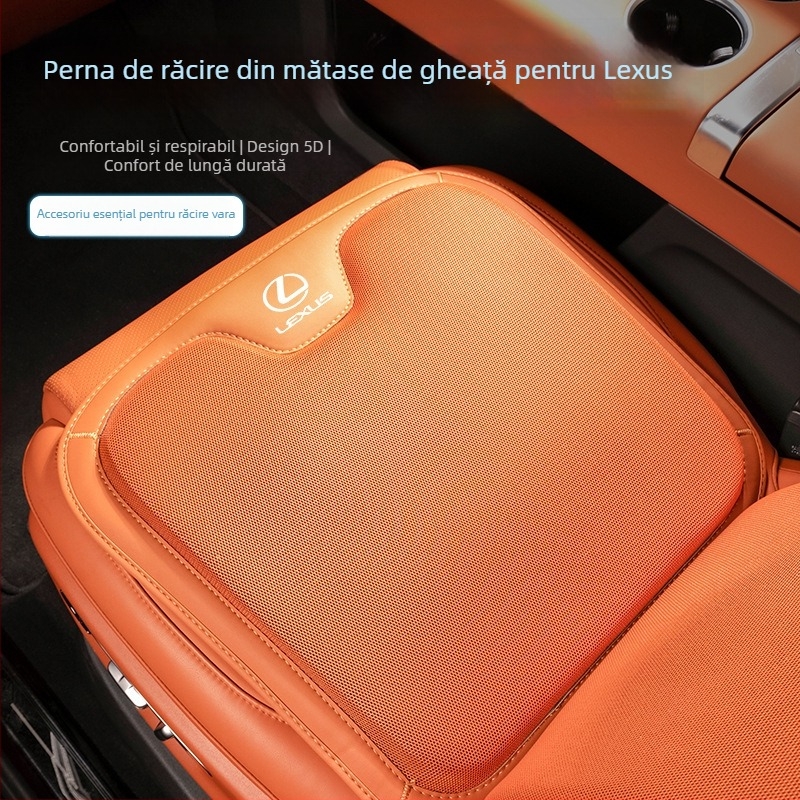 Perneuă de șezut pentru Lexus ES200/NX/RX300/UX260 (suprafață: ice silk; umplutură: fibre sintetice; sezon: patru anotimpuri; funcții: decorare, ventilație)
