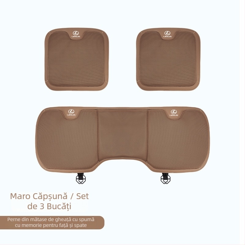 Perneuă de șezut pentru Lexus ES200/NX/RX300/UX260 (suprafață: ice silk; umplutură: fibre sintetice; sezon: patru anotimpuri; funcții: decorare, ventilație)