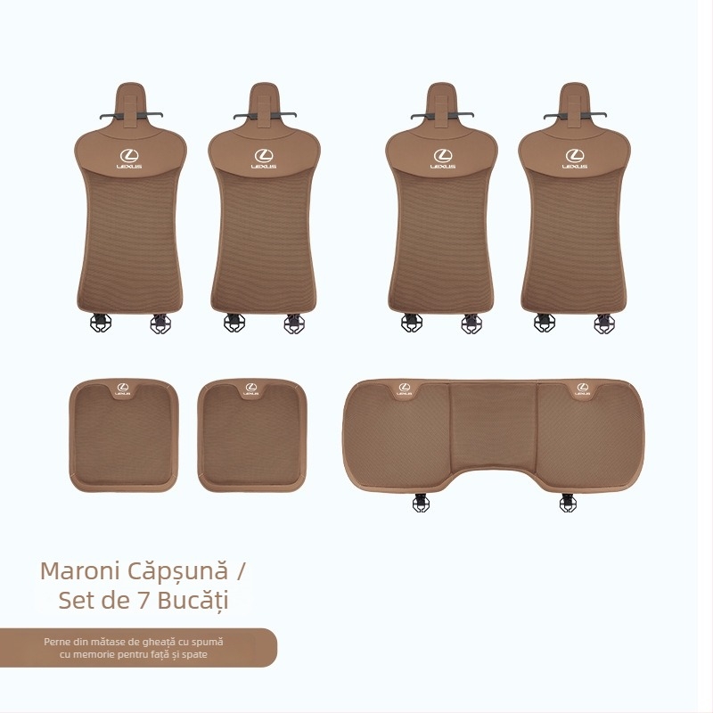 Perneuă de șezut pentru Lexus ES200/NX/RX300/UX260 (suprafață: ice silk; umplutură: fibre sintetice; sezon: patru anotimpuri; funcții: decorare, ventilație)