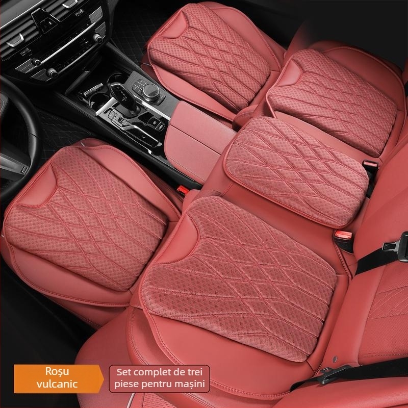 Perna pentru scaun auto Caston – Pernă de răcire, Umplutură din fibre de mătase, Ventilație