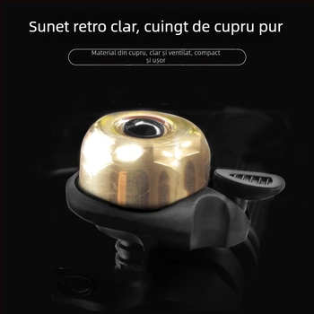 Claxon pentru biciclete pentru MTB și de șosea, aliaj de aluminiu, EROADE, claxon obișnuit, neimportat