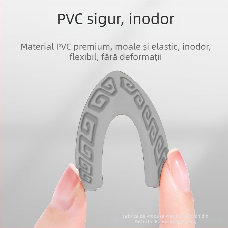 Capac de protecție pentru colțul ferestrei, anti-coliziune, transparent, formă dreptunghiulară; Origine: Jieyang, Guangdong