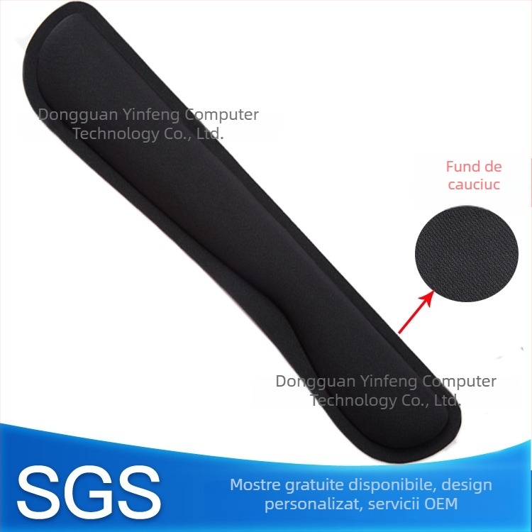YF99 Padă mică de mouse cu suport pentru încheietură, bază din spumă cu memorie, imprimare logo, personalizare OEM