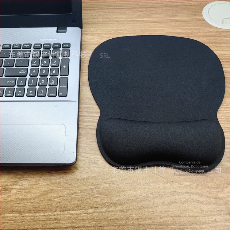 YF99 Padă mică de mouse cu suport pentru încheietură, bază din spumă cu memorie, imprimare logo, personalizare OEM