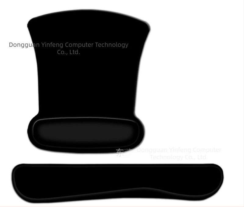 YF99 Padă mică de mouse cu suport pentru încheietură, bază din spumă cu memorie, imprimare logo, personalizare OEM