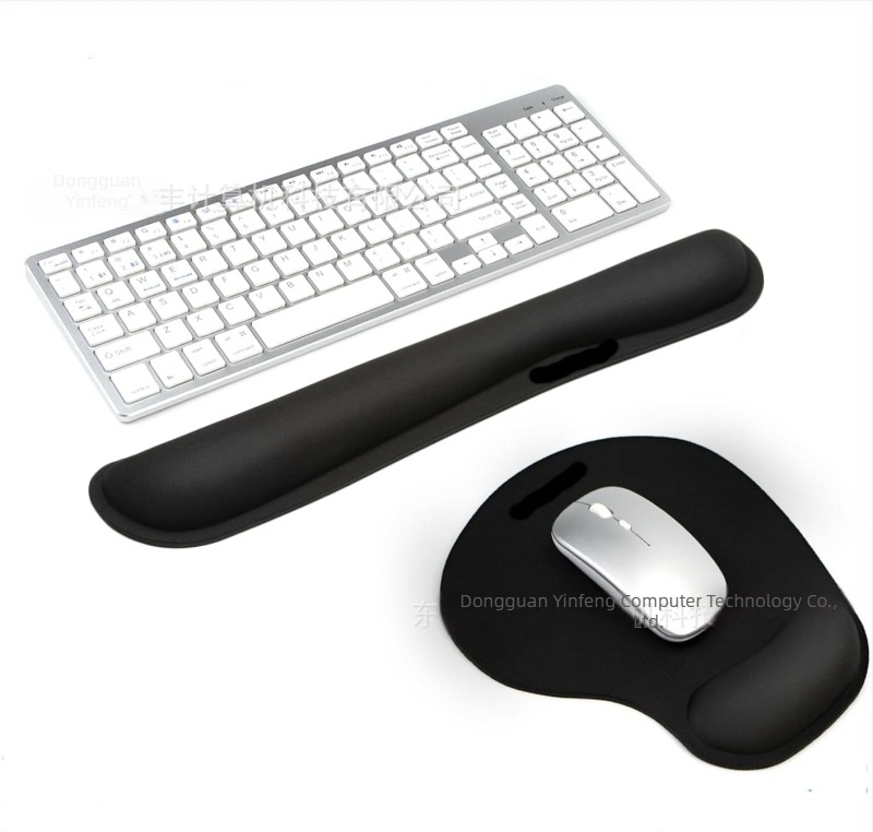 YF99 Padă mică de mouse cu suport pentru încheietură, bază din spumă cu memorie, imprimare logo, personalizare OEM