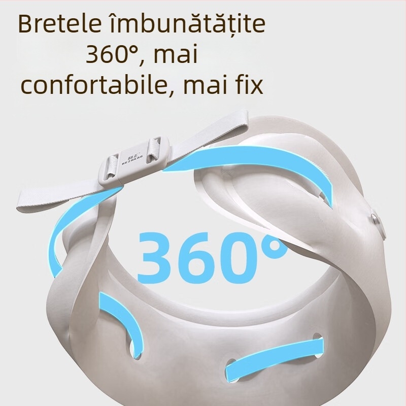 Pernă gonflabilă de călătorie în formă de U pentru avion, portabilă, stil modern minimalist — Harmonious Hz-A2