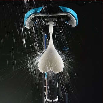 Lumină posterioară pentru bicicletă – LED din silicon, în formă de ou, pentru ciclism