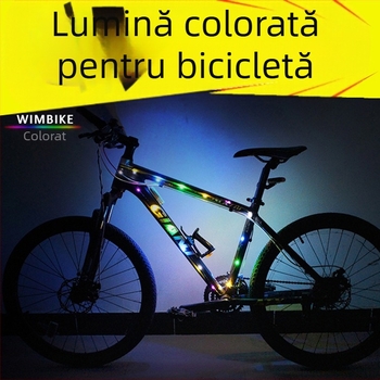 Lumină LED pentru cadrul de bicicletă de munte WIMBIKE — procesare personalizabilă, licență pentru etichetă privată