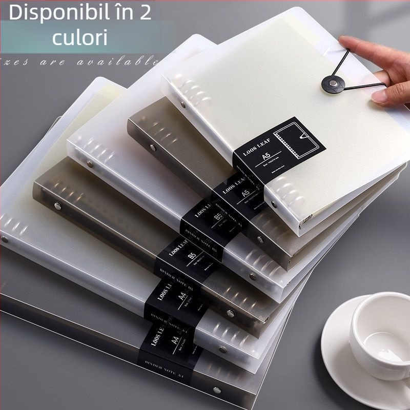 Carcasă pentru caiet cu grilă, capac detașabil, pagini interioare din PP, model JYB, Xing Xing Style, 180 foi