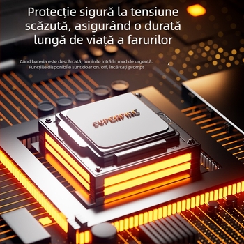 Divine Fire lanternă frontală pentru bicicletă — aliaj de aluminiu, telecomandă fără fir, fascicul dual distant și apropiat