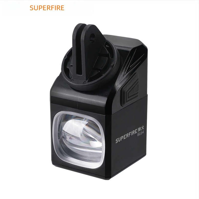 Divine Fire lanternă frontală pentru bicicletă — aliaj de aluminiu, telecomandă fără fir, fascicul dual distant și apropiat