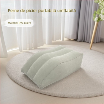 Perneuă pneumatică pentru ridicare picior pentru adulți - suprafață PVC flocking, grosime 0.45 mm, greutate 0.5 kg, suport pentru picior personalizabil