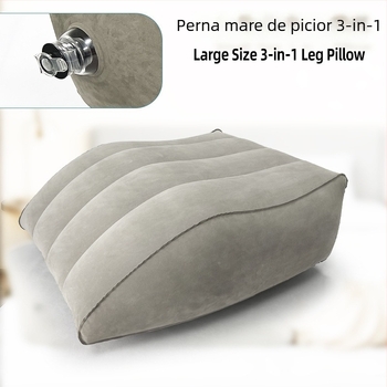 Perneuă pneumatică pentru ridicare picior pentru adulți - suprafață PVC flocking, grosime 0.45 mm, greutate 0.5 kg, suport pentru picior personalizabil