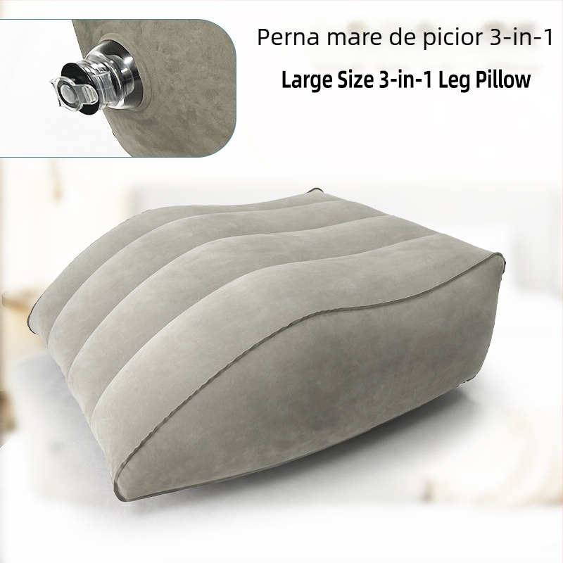 Perneuă pneumatică pentru ridicare picior pentru adulți - suprafață PVC flocking, grosime 0.45 mm, greutate 0.5 kg, suport pentru picior personalizabil