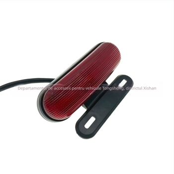 Ansamblu de far LED pentru vehicule electrice 12V/48V – 3-in-1: lumina de mers, semnalizare și lumina de frână, ABS plastic