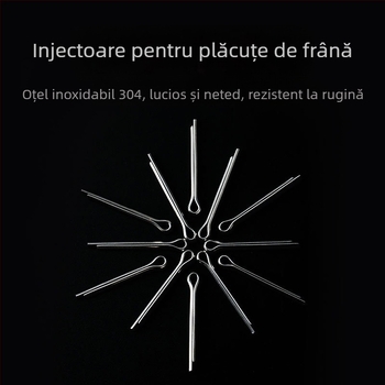 TOOPRE TP-304 încuietoare din oțel inoxidabil pentru bicicletă de munte, sistem frână disc