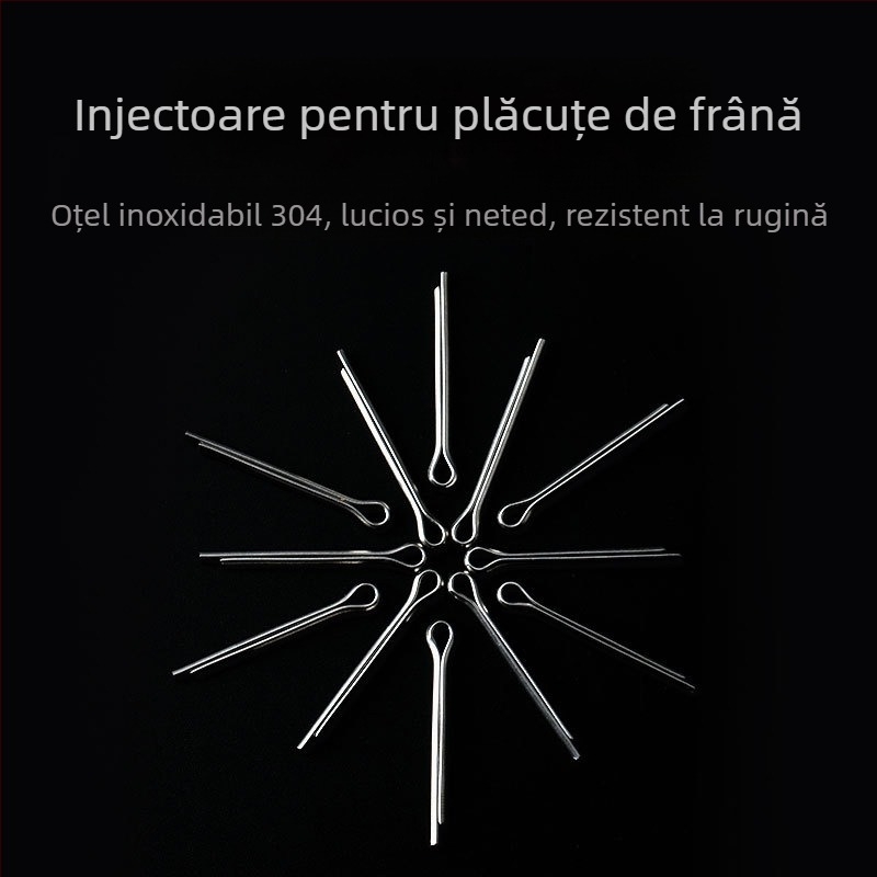 TOOPRE TP-304 încuietoare din oțel inoxidabil pentru bicicletă de munte, sistem frână disc