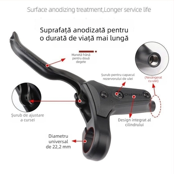 Manetă de frână hidraulică pentru bicicletă de munte TEKTRO Yanhao, compatibilă cu M275/M285/M286, piesă de schimb pentru frâne cu disc