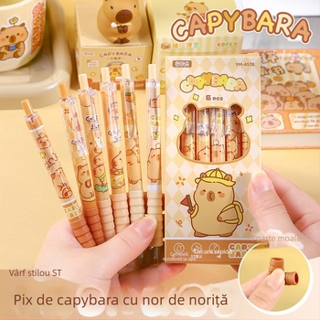 Pix Ke chen Cartoon Series cu priză moale – vârf ST, carcasă din plastic, ambalaj în cutie, închidere prin apăsare