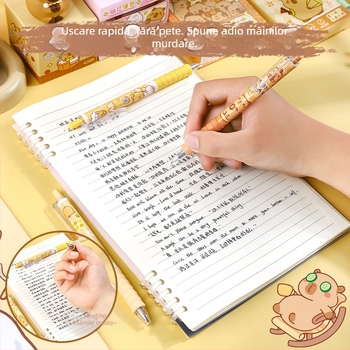 Pix Ke chen Cartoon Series cu priză moale – vârf ST, carcasă din plastic, ambalaj în cutie, închidere prin apăsare