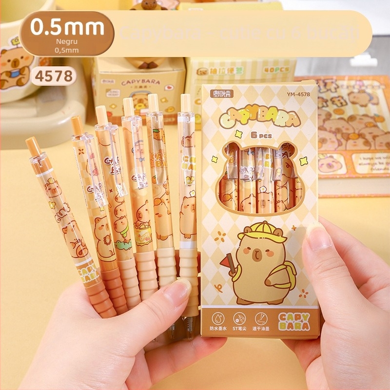 Pix Ke chen Cartoon Series cu priză moale – vârf ST, carcasă din plastic, ambalaj în cutie, închidere prin apăsare