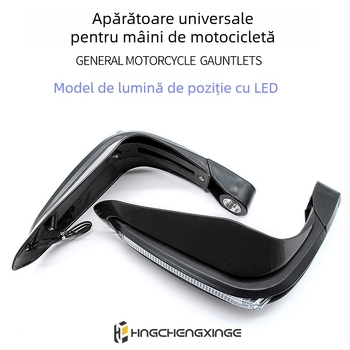 Protecție mâner LED pentru motocicletă off-road – Retrofit, model XG-68, Brand XG, compatibil cu modelele generale de ghidon