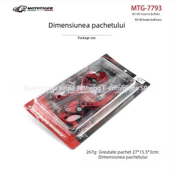 MOTOTIGER MTG-7793 Mâner frână universal pentru RS100, CNC din aliaj de aluminiu, tijă de ambreiaj modificată, greutate 198 g