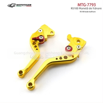 MOTOTIGER MTG-7793 Mâner frână universal pentru RS100, CNC din aliaj de aluminiu, tijă de ambreiaj modificată, greutate 198 g