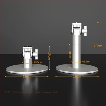 Suport pentru proiector pentru birou și noptiere, compatibil cu Siying PB13, XGIMI, Dangbei, Fengmi, Hisense și Nut — Cine